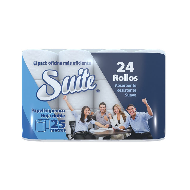 Papel Higiénico Dos Hojas 25 Mt X 24