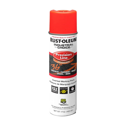 Pintura para demarcacion invertida base agua 1800 482grs Rojo de seguridad - Rust Oleum