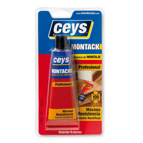 Adhesivo de Montaje Montack Profesional 100ml - Ceys