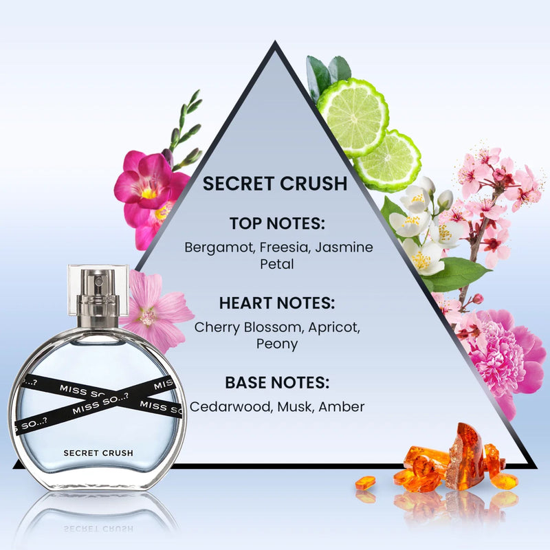 Eau de Parfum Secret Crush 50ml - Miss So