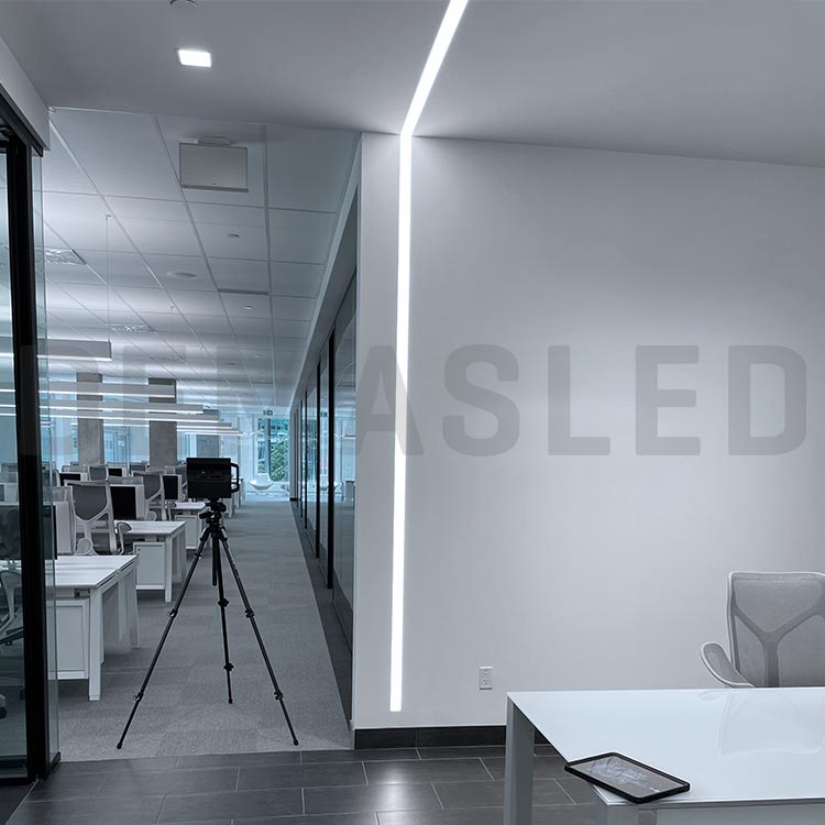 Panel LED cuadrado blanco, 22.3x22.3cm 18W 1440Lumen Frio de Embutir Para Interiores