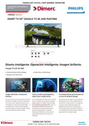 Smart Tv 55" Android 4K Uhd 55Pud7406