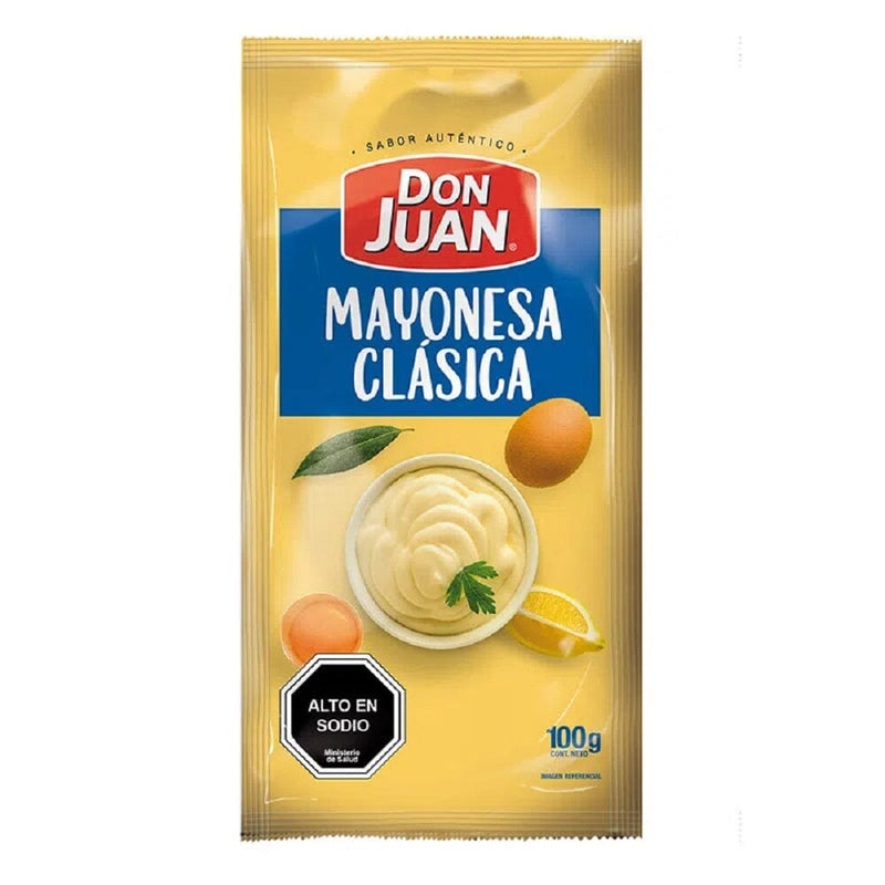 Mayonesa Sachet 100 Gr DON JUAN 