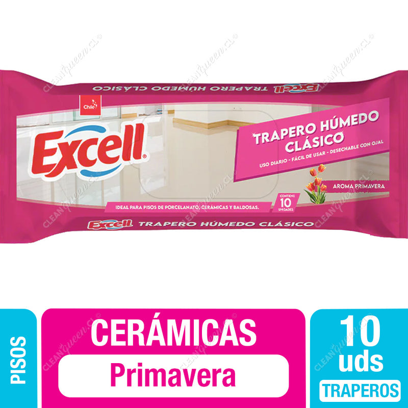 Trapero Humedo Clasico Primvaver 10 Und Excell