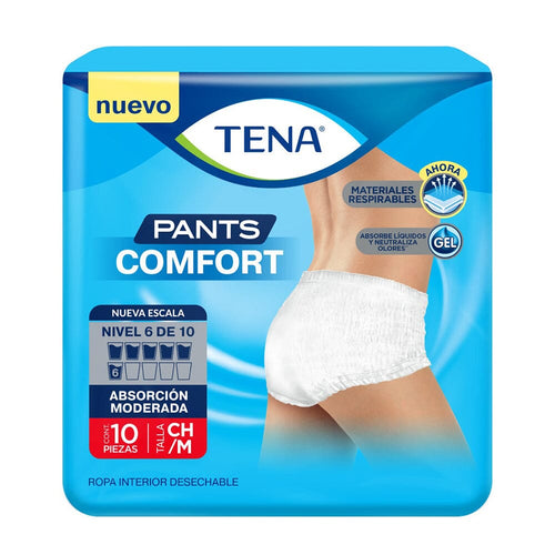 Pañal Slip Comfort Talla M 10 Un TENA 