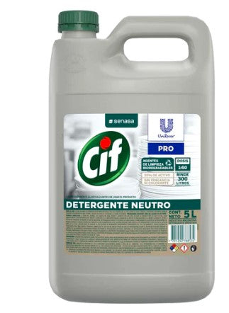Lavalozas Detergente Neutro 5Lt Cif