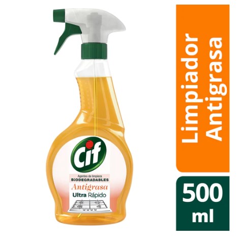 Limpiador Antigrasa Biodegradable 500Ml Cif