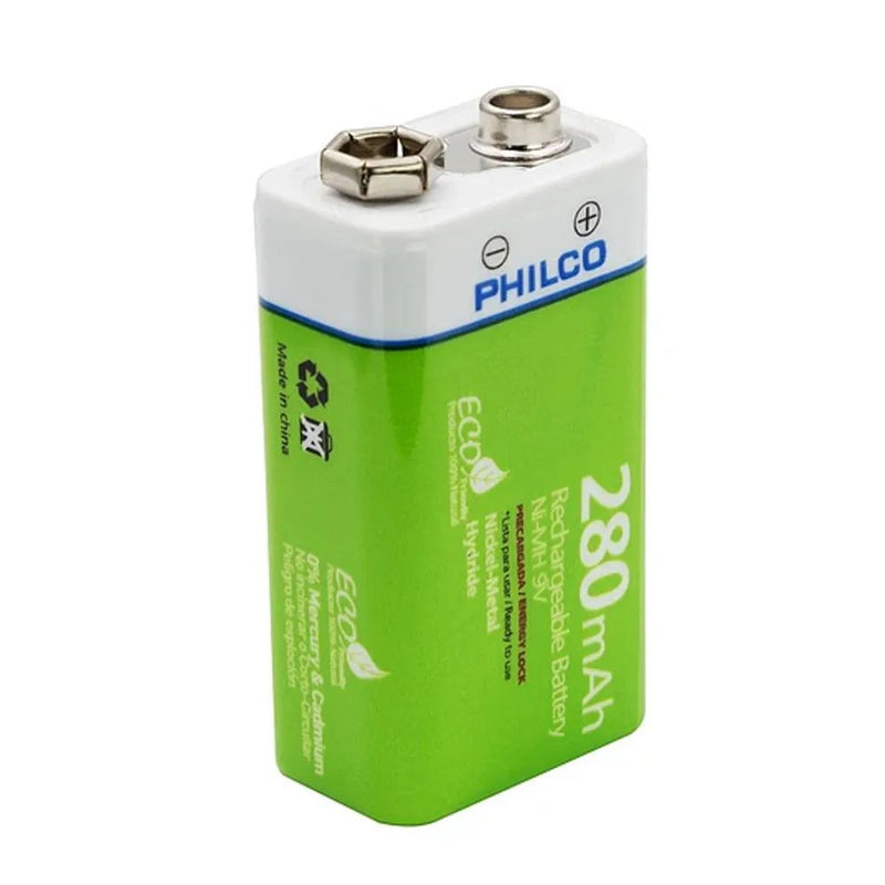 Batería Recargable Blister 9V X1 280Mah