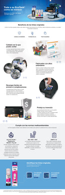 Botella T544120Al Negro Hasta 4500 Páginas