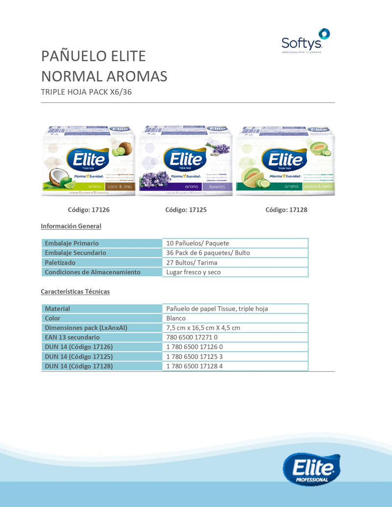 Pañuelo Desechable Aroma 17126