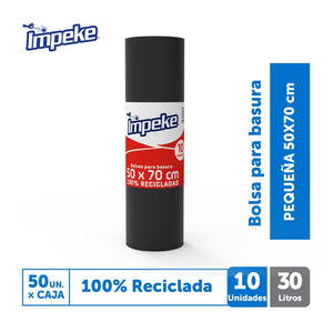 Bolsa Basura Rollo 50x70 10 Un