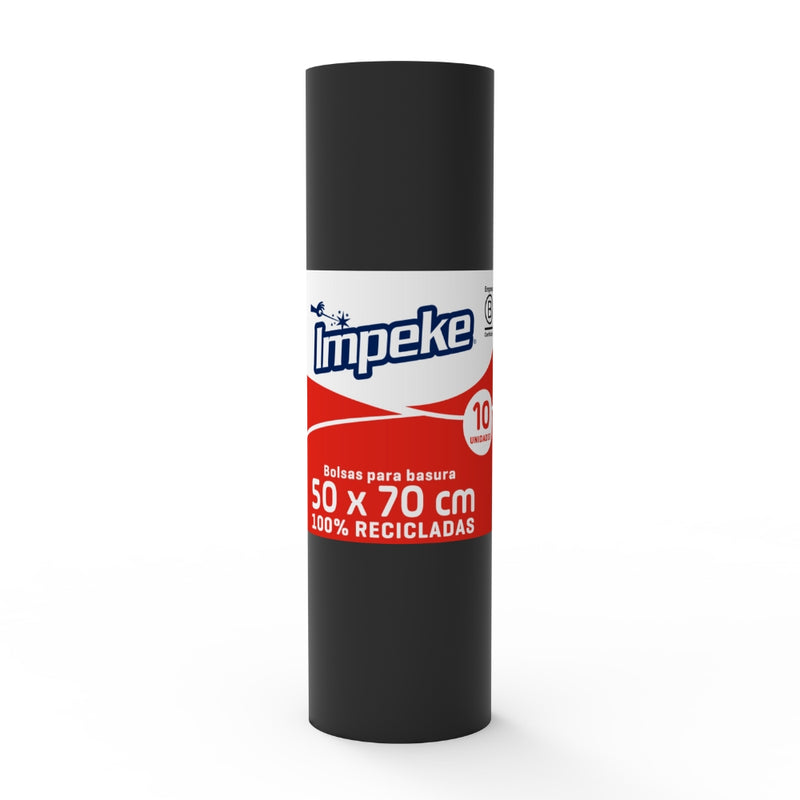 Bolsa Basura Rollo 50x70 10 Un