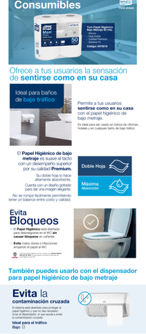Papel Higiénico Premium Doble Hoja 4X50 Mt