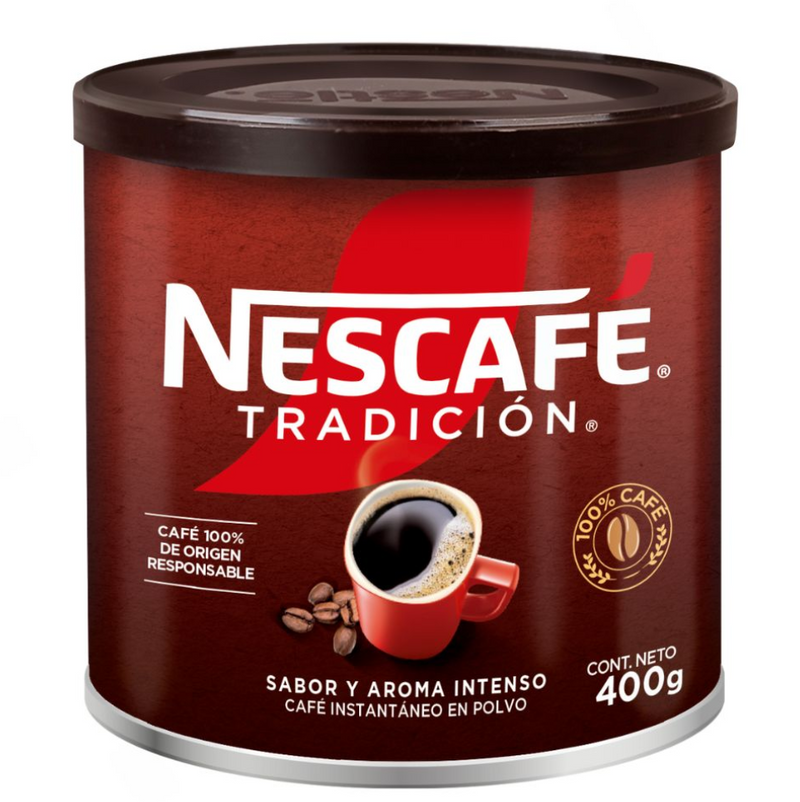 Cafe Instantaneo Polvo Tarro 400 Gr Tradicion