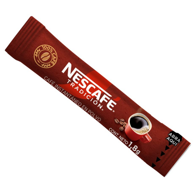 Cafe Instantaneo Stick 1.8 Gr 180 Un Tradición