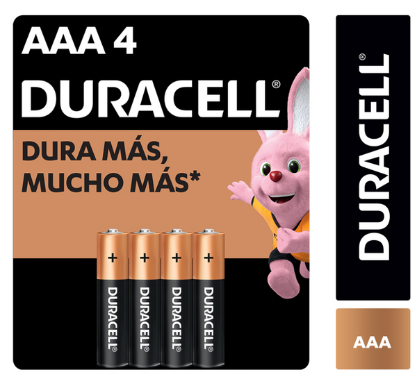 Pila Alcalina Aaa 4 Un