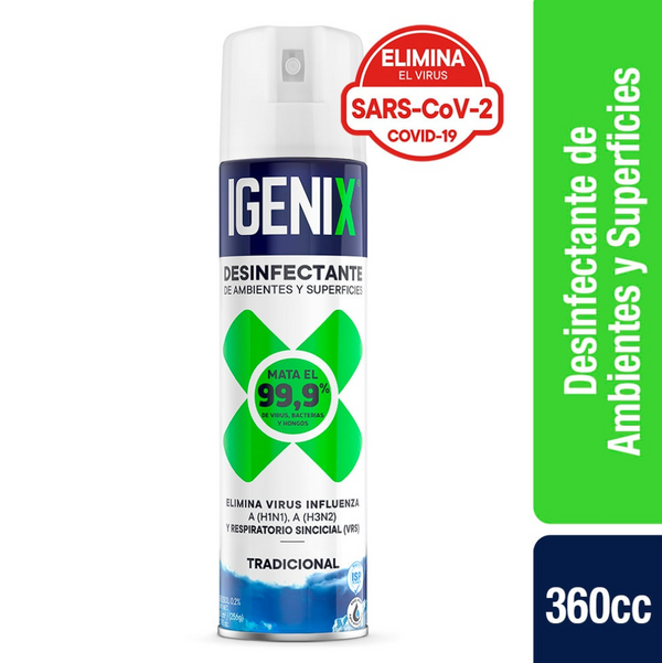 Desinfectante Ambiental Aerosol 360 Ml Tradicional