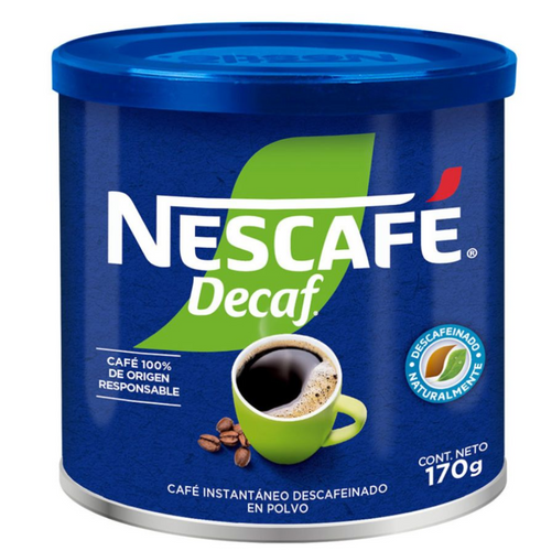 Cafe Instantaneo Descafeinado 170 Gr
