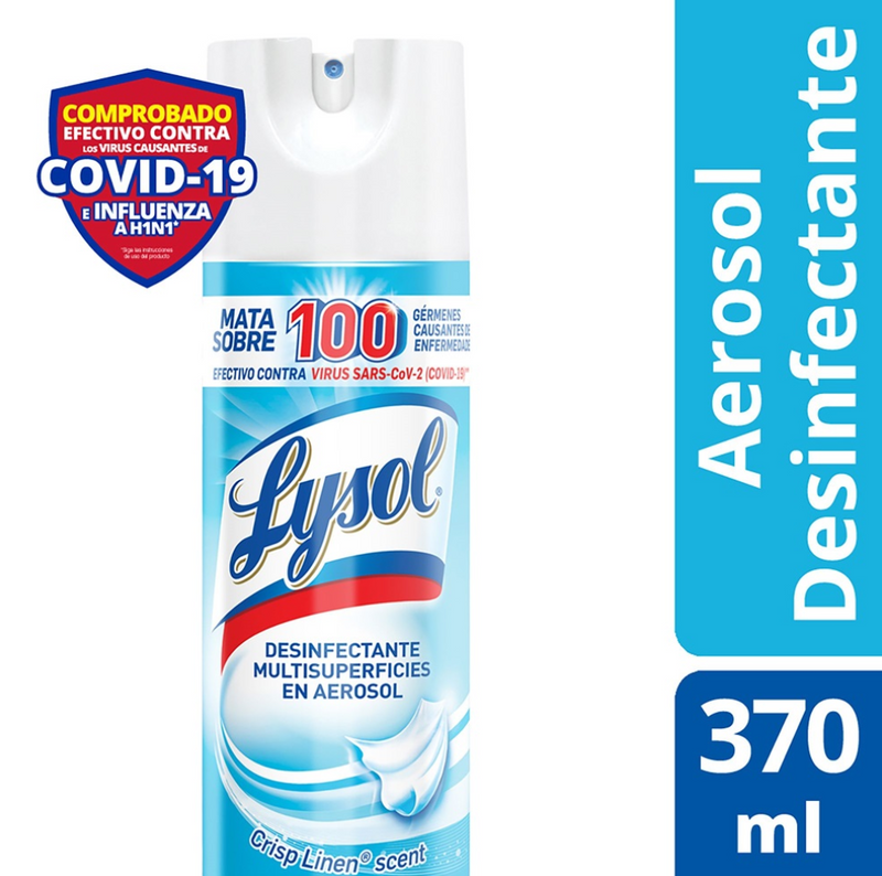 Desinfectante Ambiental Aerosol 354 Ml Crisp Line