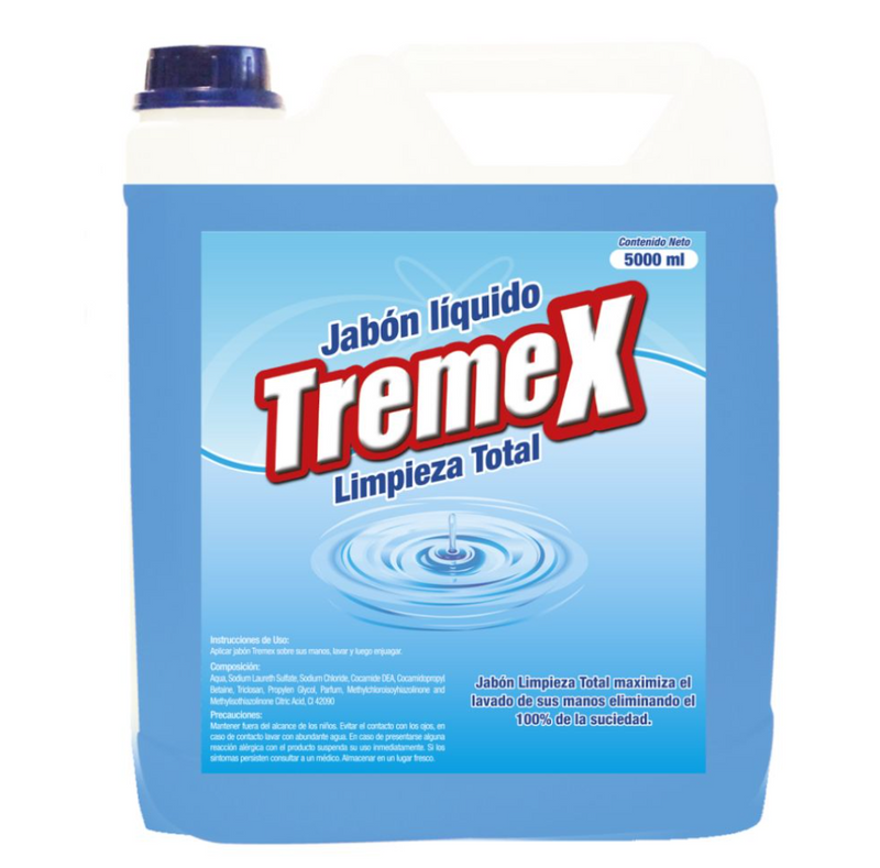 Jabon Liquido Antibacterial Triclosan 5 Lt