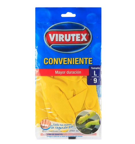 Guante Látex Conveniente Talla L