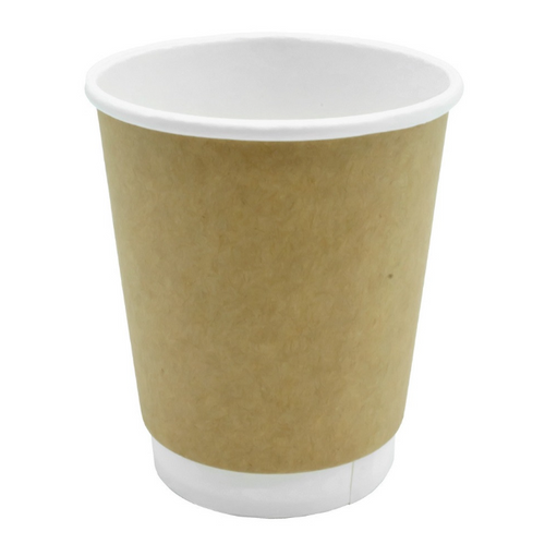 Vaso Kraft Doble Capa Eco 240 Cc 25 Un