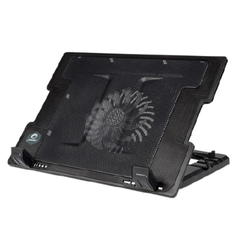 Base Alzador De Notebook Hasta 17" Con Ventilador Y Usb