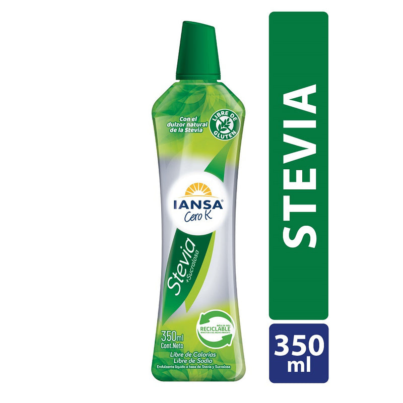 Endulzante Stevia Liquido 350 Ml