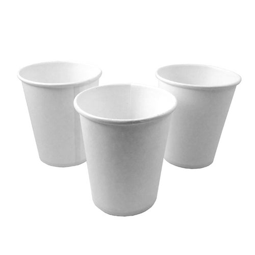 VASO DE CARTON POLIPAPEL BLANCO 7 OZ X10