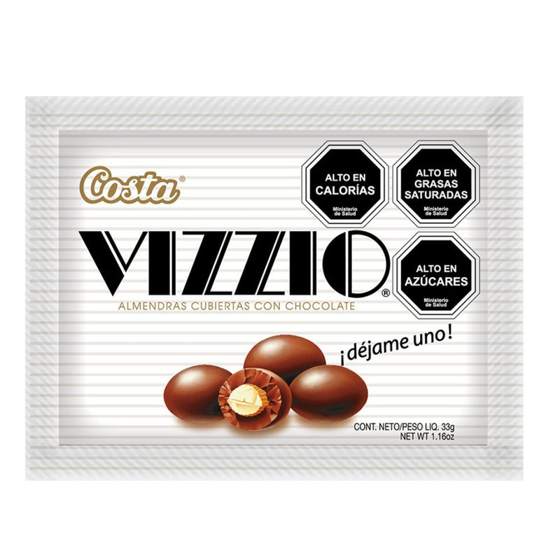 Chocolate Vizzio Snack 33 Gr