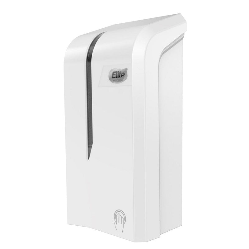 Dispensador Jabón Manual Rellenable Blanco ELITE 