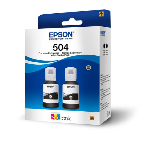 Pack 2 Botellas Negras T504120 T504120-2P EPSON 