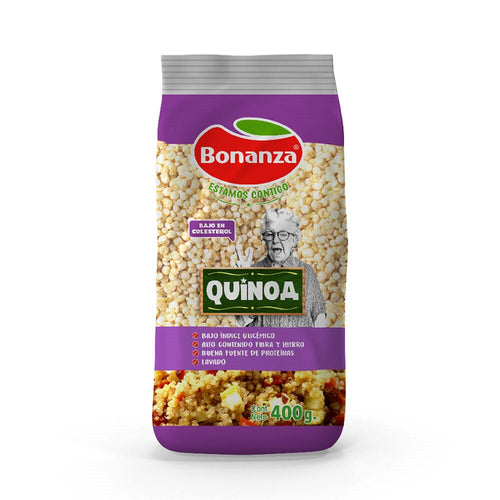 QUINOA BLANCA 400 GR BONANZA 