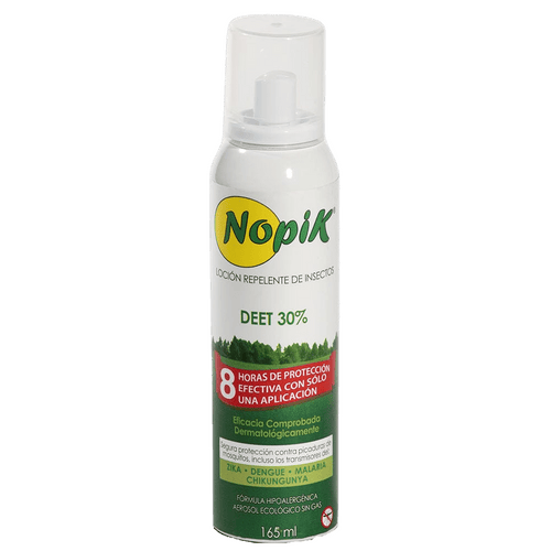 Repelente Insectos Spray Deet 30 165 Ml NOPIK