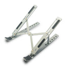 Base Alzador Notebook Plegable Aluminio Hasta 17" 7 Niveles Ajustables
