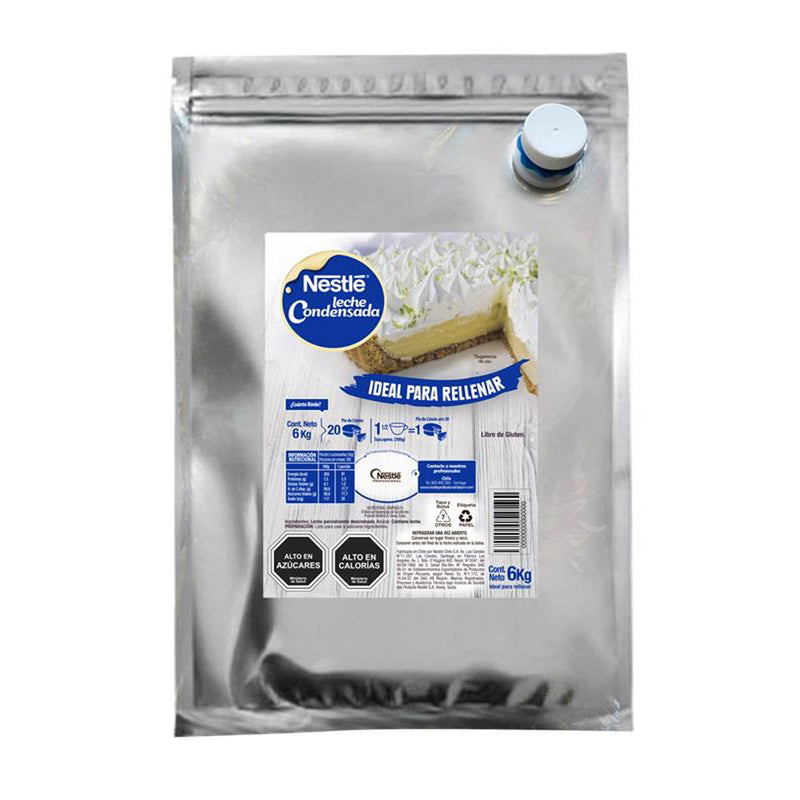 Leche Condensada Bolsa 6 Kg