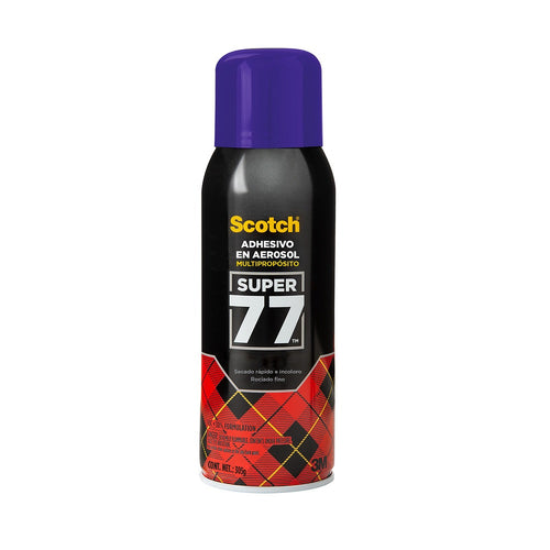 ADHESIVO EN SPRAY MULTIPROPOSITO SUPER 77 305 GRAMOS