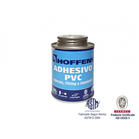 Adhesivo PVC Secado Rápido Lata 240ml con aplicador