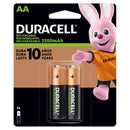Pilas Recargables AA 2500mAh 2un. 