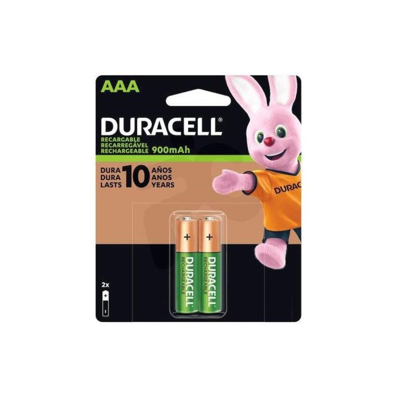 Pilas Recargables AAA 900mAh 2un. 