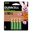 Pilas Recargables AAA 900mAh 4un. 
