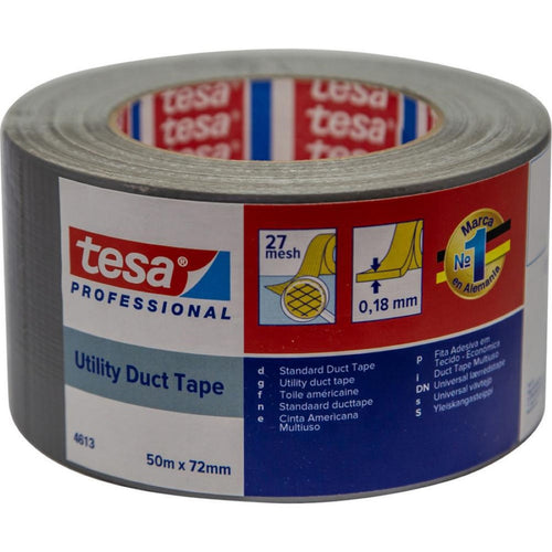 Cinta de Ducto (Duct Tape) Profesional XL 72mm x 50mts 