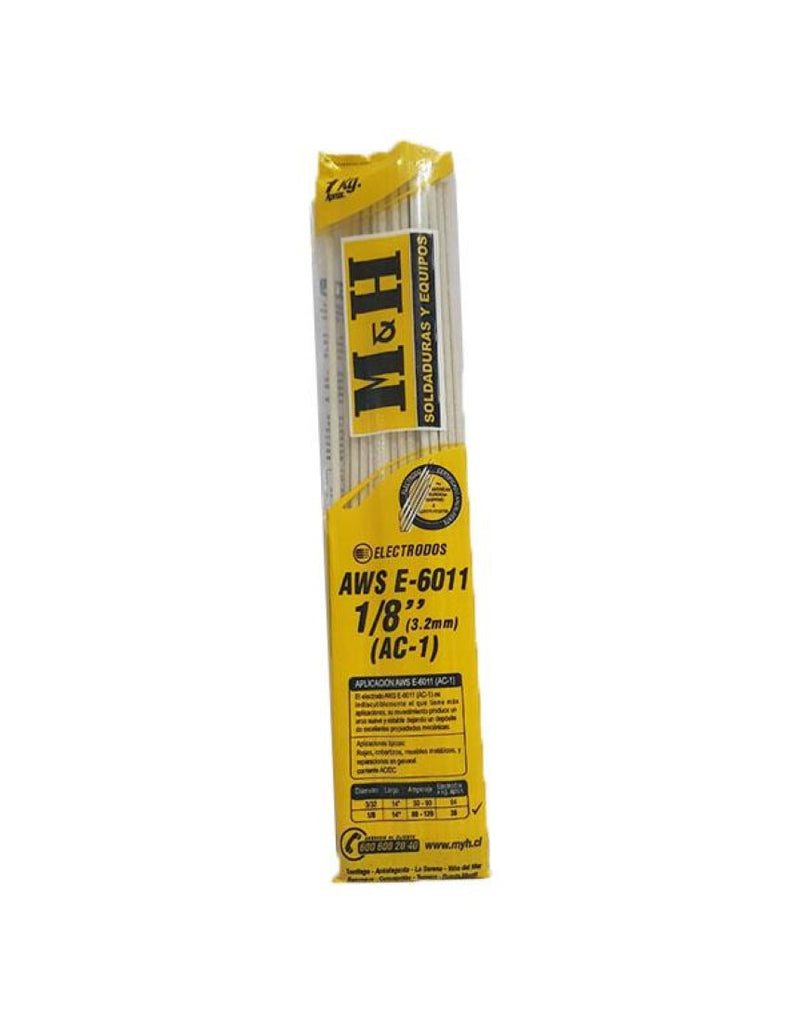 Electrodo / Soldadura 6011 1kg Punto Azul 3/32" / 2.4mm