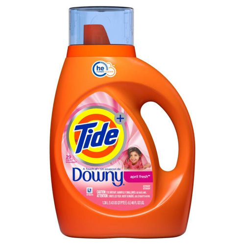 Detergente de Ropa Concentrado con Downy April Fresh 1.36lts (29 lavados) 