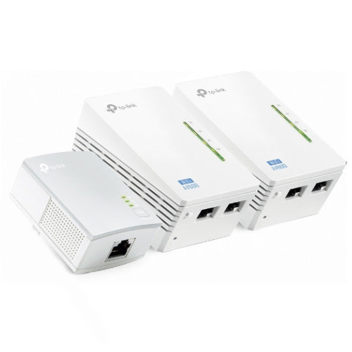 Extensor WiFi Powerline AV600 Kit 3-pack 