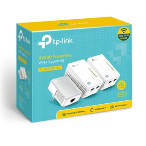 Extensor WiFi Powerline AV600 Kit 3-pack 