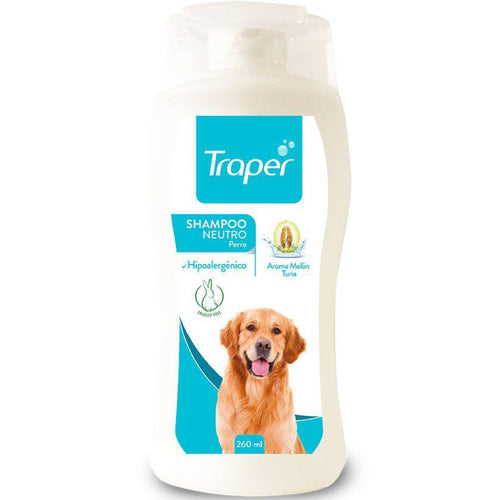 Shampoo Neutro para Perros Aroma Melón Tuna 260ml 