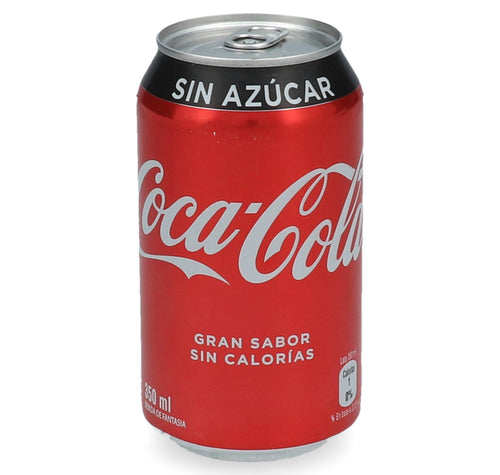 Bebida Lata 350 Cc Coca Cola Zero