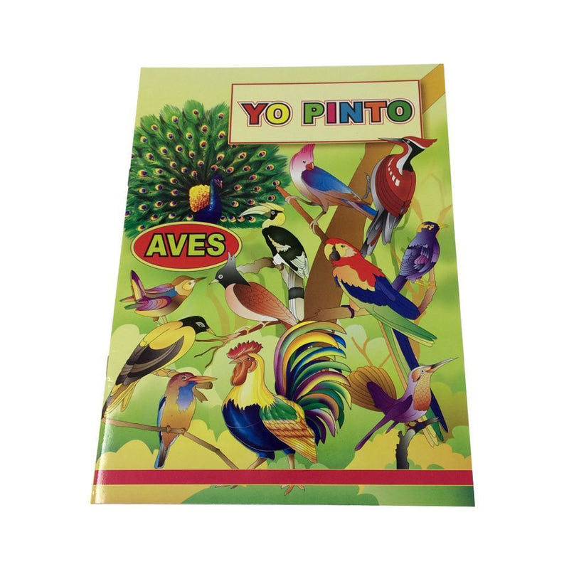 Libro Para Colorear Las Aves Art & Craf