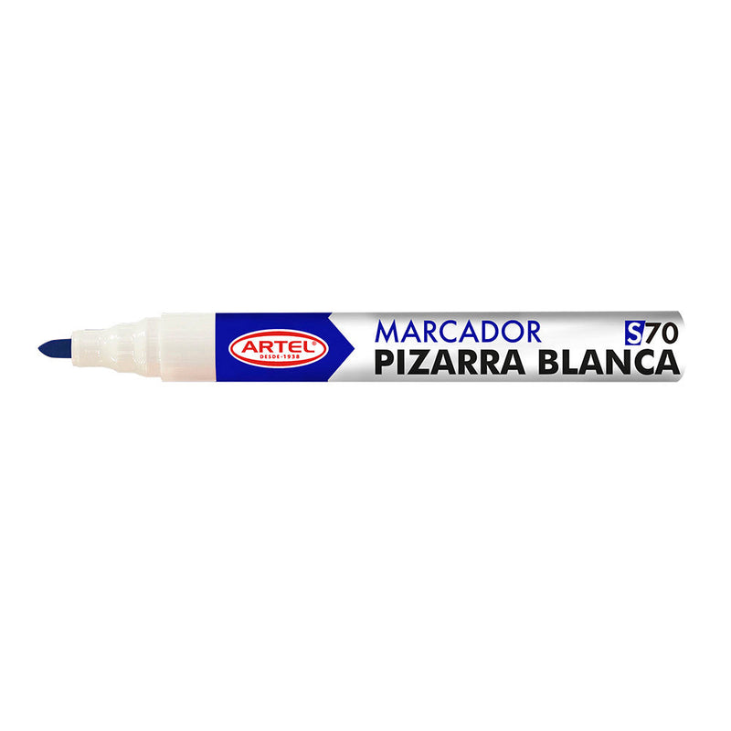 Marcador Pizarra Punta Redonda S70 Azul